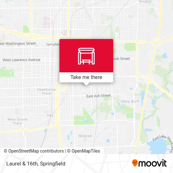 Mapa de Laurel & 16th