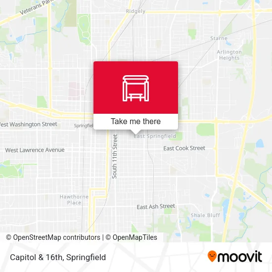Mapa de Capitol & 16th
