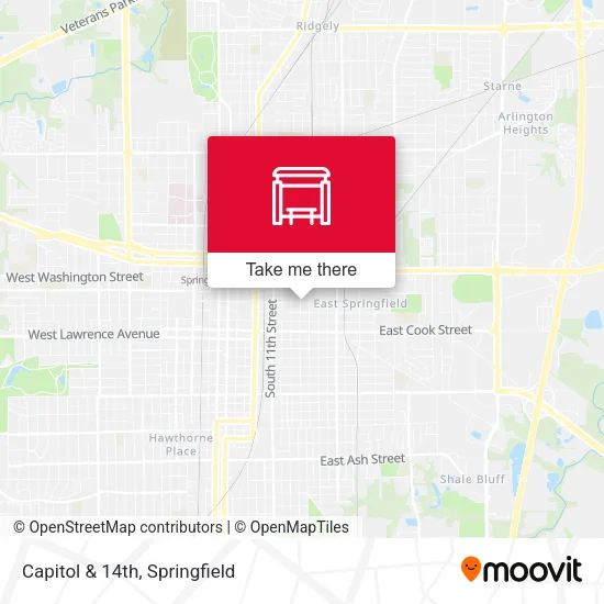 Mapa de Capitol & 14th