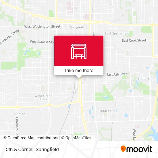 Mapa de 5th & Cornell