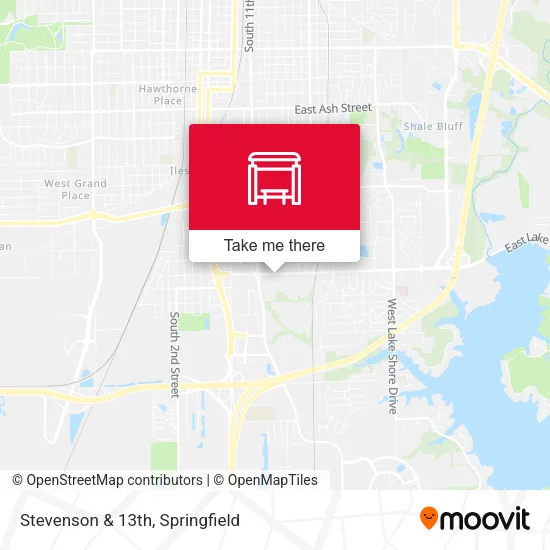 Mapa de Stevenson & 13th