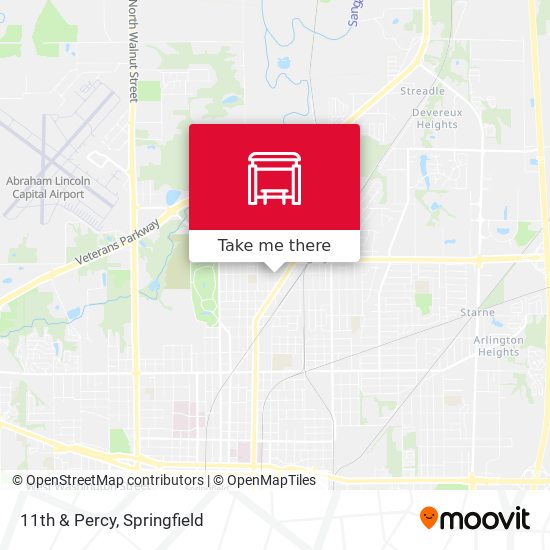 Mapa de 11th & Percy