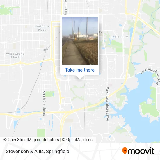 Stevenson & Allis map