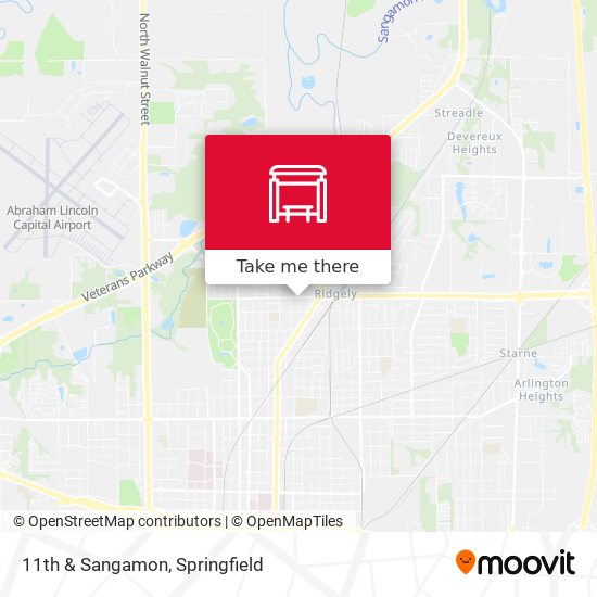 11th & Sangamon map