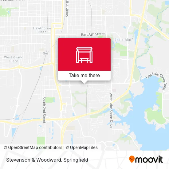 Stevenson & Woodward map