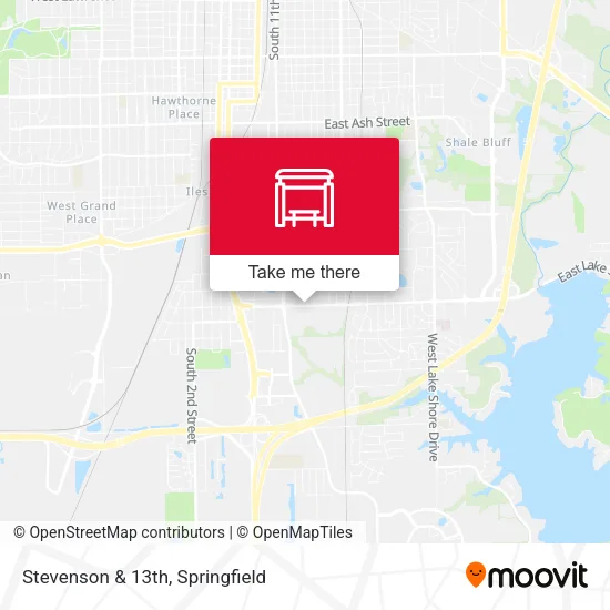 Mapa de Stevenson & 13th