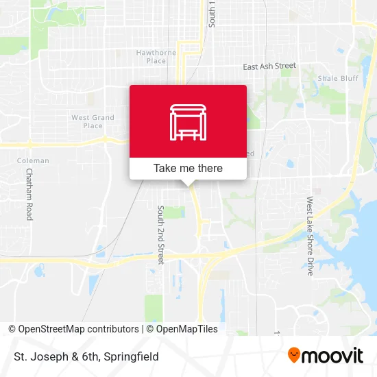 Mapa de St. Joseph & 6th