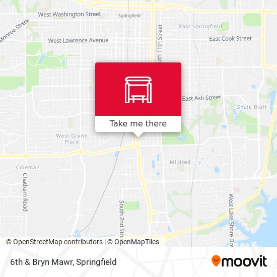 Mapa de 6th & Bryn Mawr