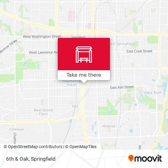 Mapa de 6th & Oak