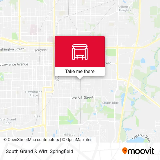 South Grand & Wirt map