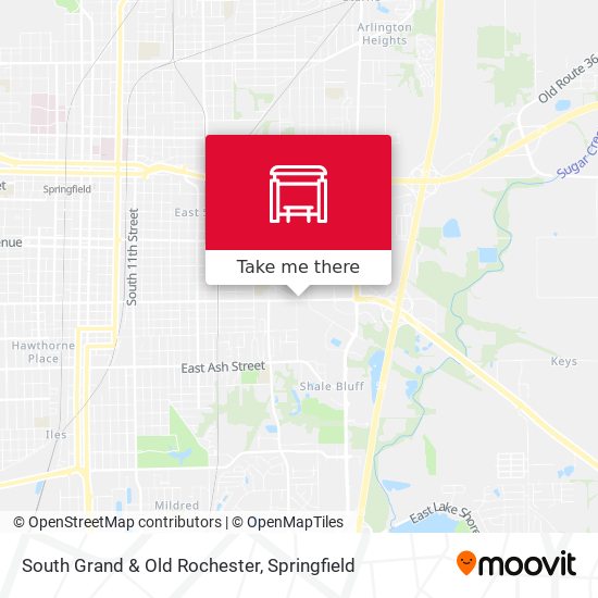 South Grand & Old Rochester map