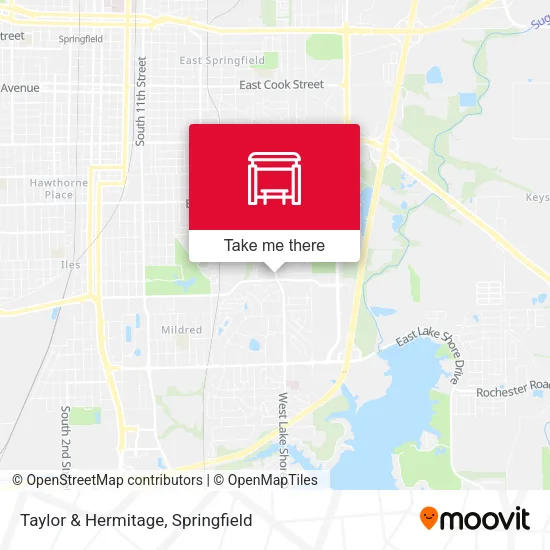 Taylor & Hermitage map