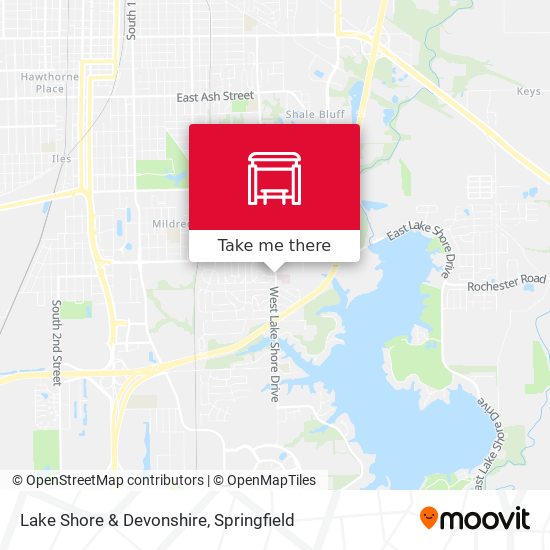 Lake Shore & Devonshire map