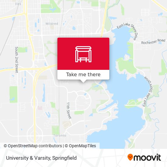 Mapa de University & Varsity