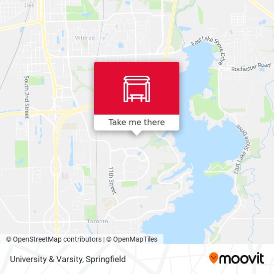 University & Varsity map