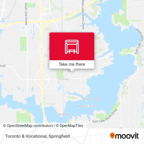 Toronto & Vocational map