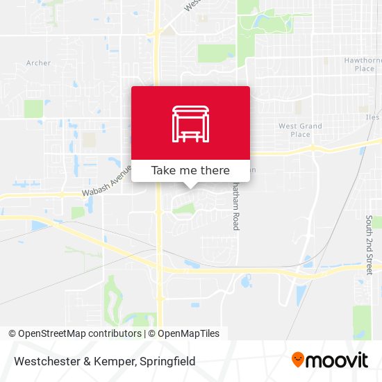 Westchester & Kemper map