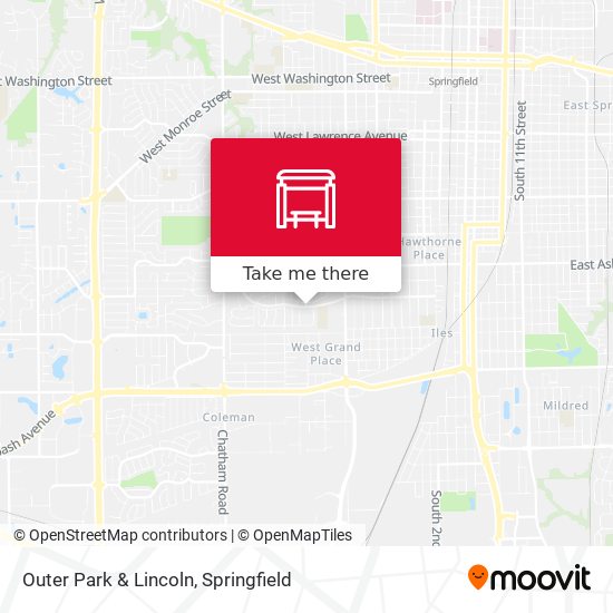Outer Park & Lincoln map