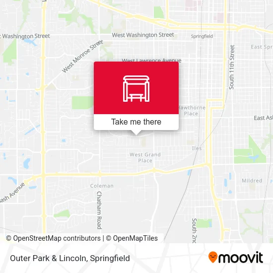 Mapa de Outer Park & Lincoln