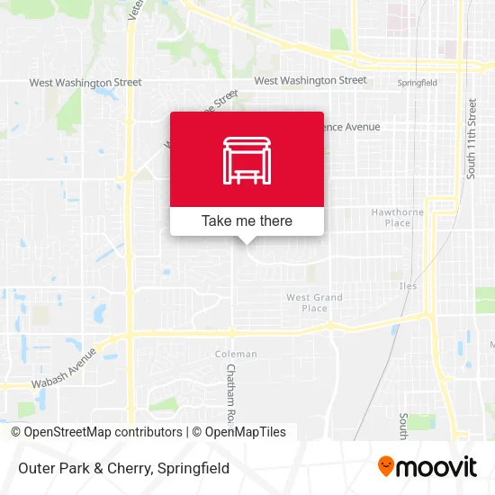Mapa de Outer Park & Cherry