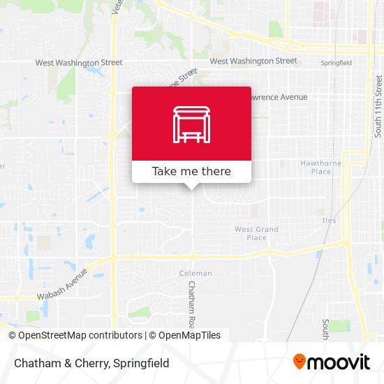 Mapa de Chatham & Cherry