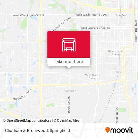 Mapa de Chatham & Brentwood