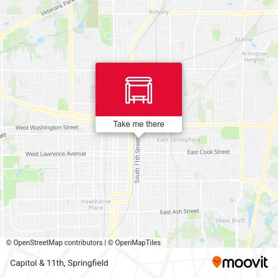 Mapa de Capitol & 11th