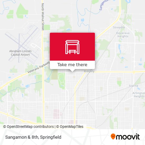 Sangamon & 8th map