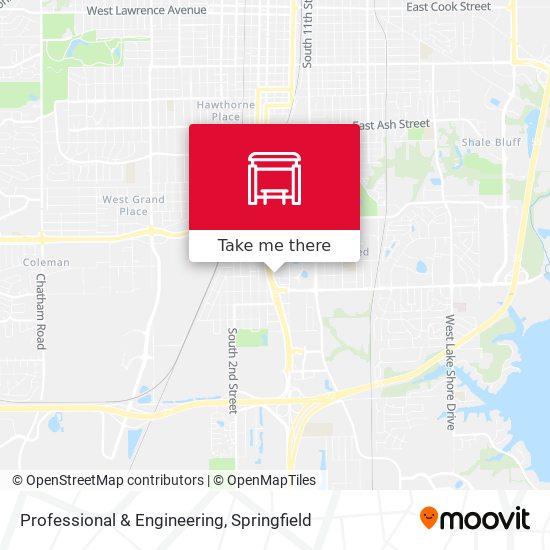 Professional & Engineering map