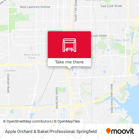Apple Orchard & Baker / Professional map