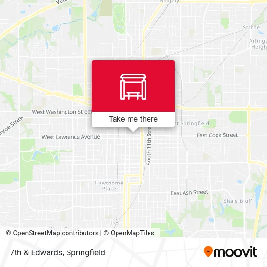 Mapa de 7th & Edwards