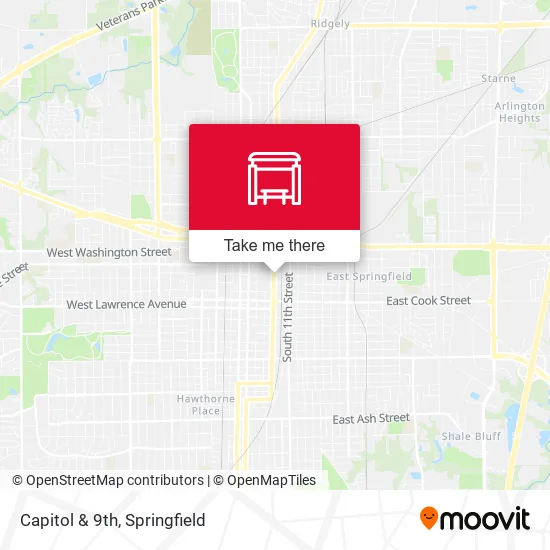 Mapa de Capitol & 9th