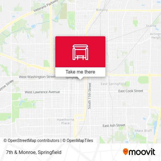 Mapa de 7th & Monroe