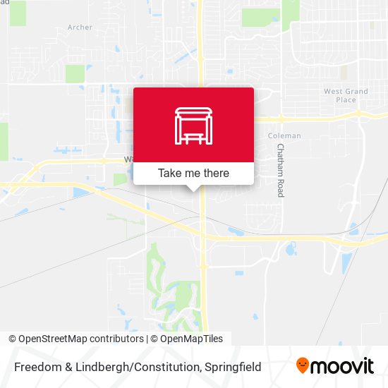 Mapa de Freedom & Lindbergh / Constitution