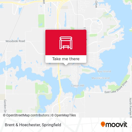 Brent & Hoechester map