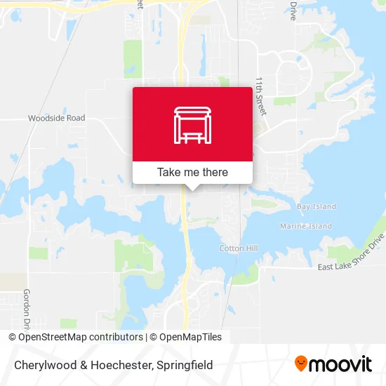 Cherylwood & Hoechester map