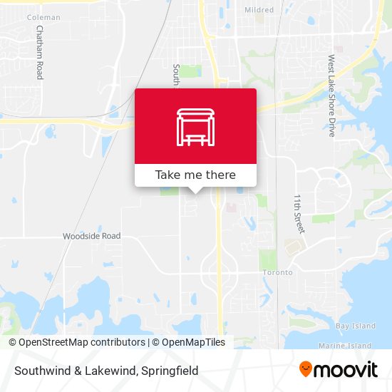 Southwind & Lakewind map