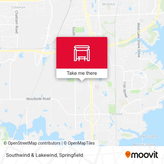 Southwind & Lakewind map