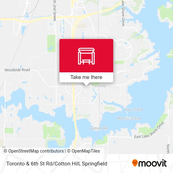 Toronto & 6th St Rd / Cotton Hill map