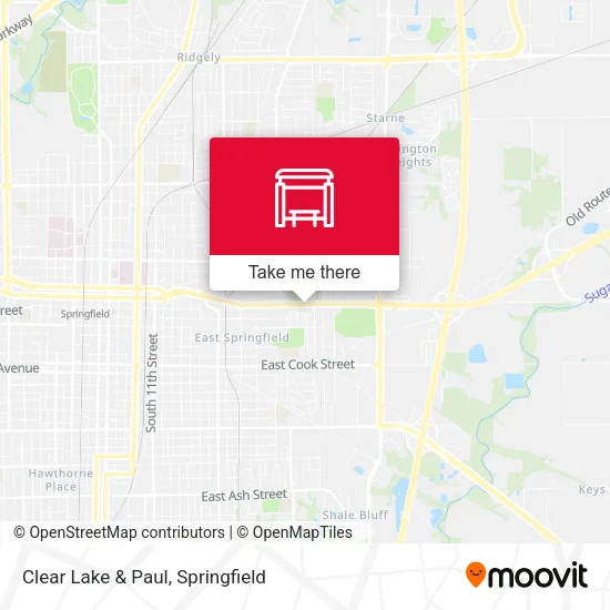 Mapa de Clear Lake & Paul