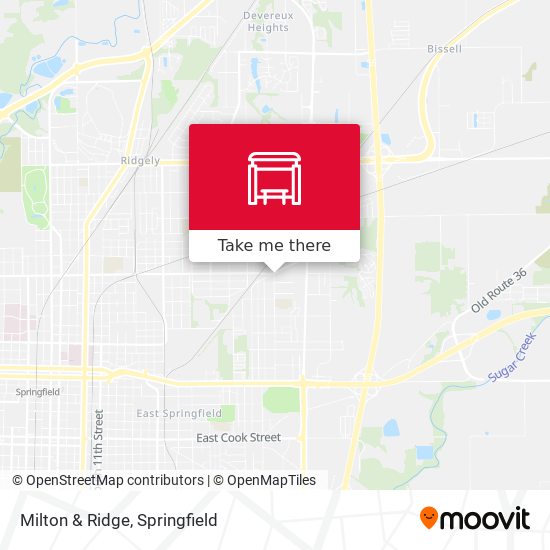 Mapa de Milton & Ridge
