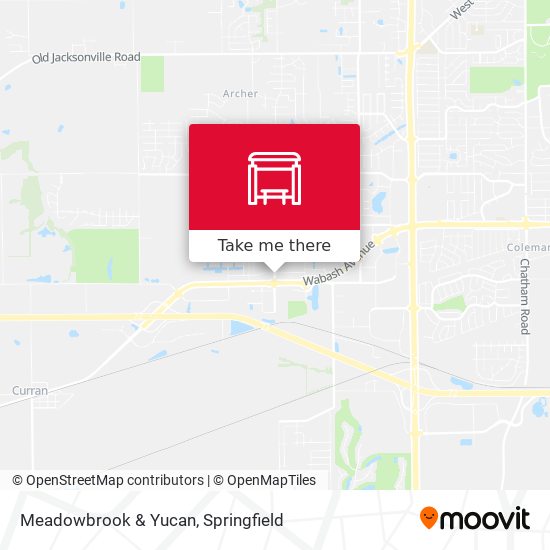 Meadowbrook & Yucan map
