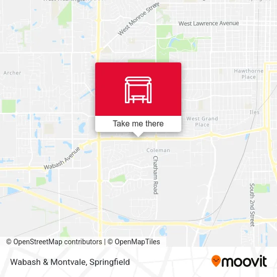 Mapa de Wabash & Montvale