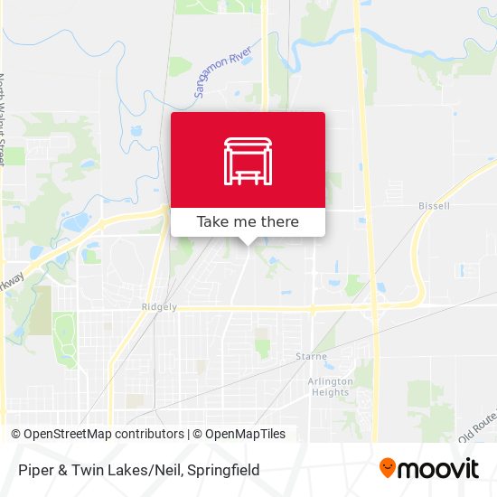 Mapa de Piper & Twin Lakes/Neil