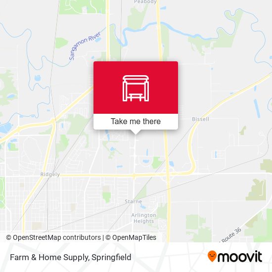 Mapa de Farm & Home Supply