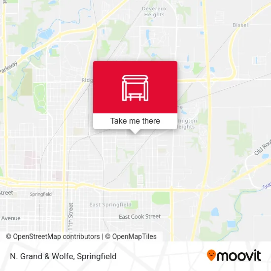 Mapa de N. Grand & Wolfe