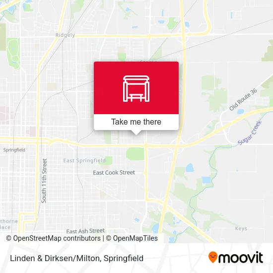 Mapa de Linden & Dirksen/Milton