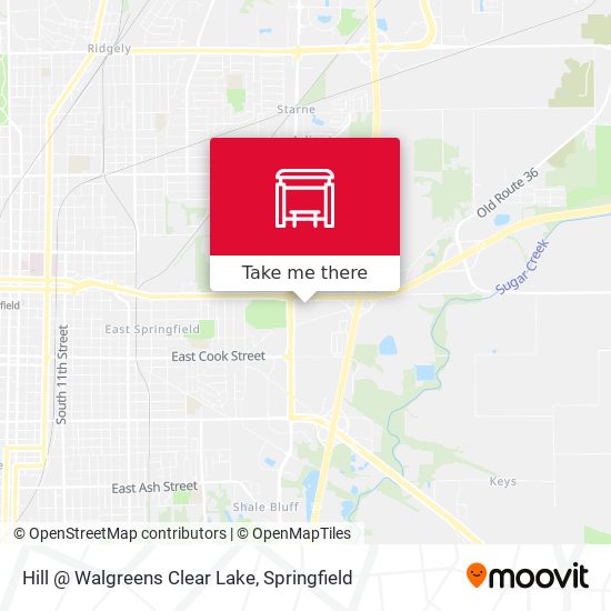 Hill @ Walgreens Clear Lake map