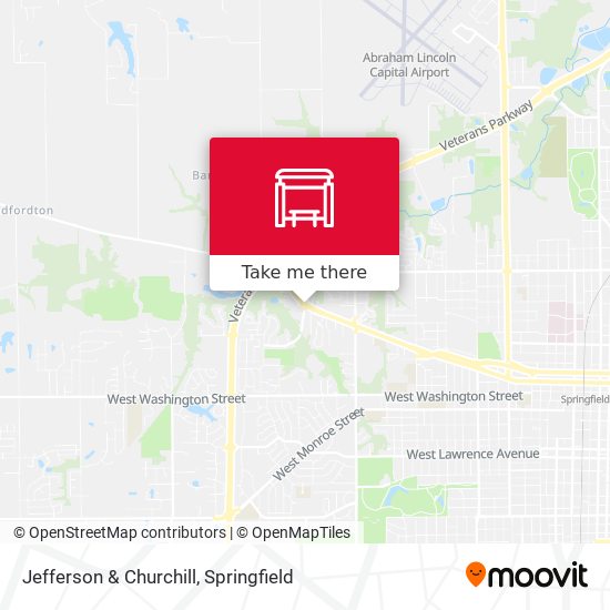 Jefferson & Churchill map