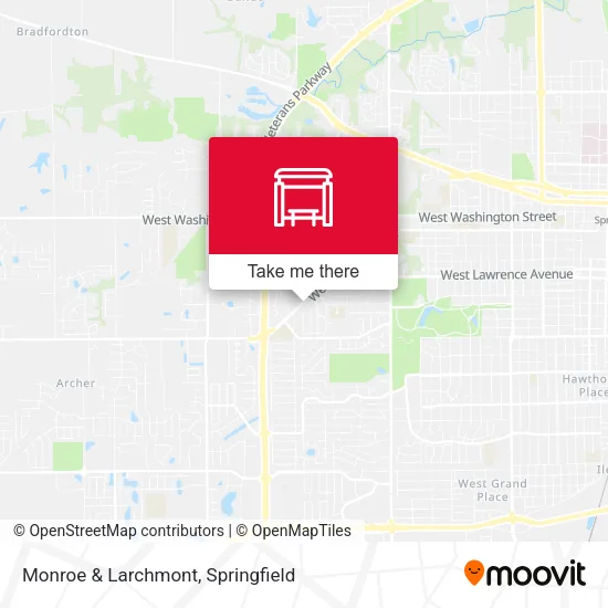 Mapa de Monroe & Larchmont